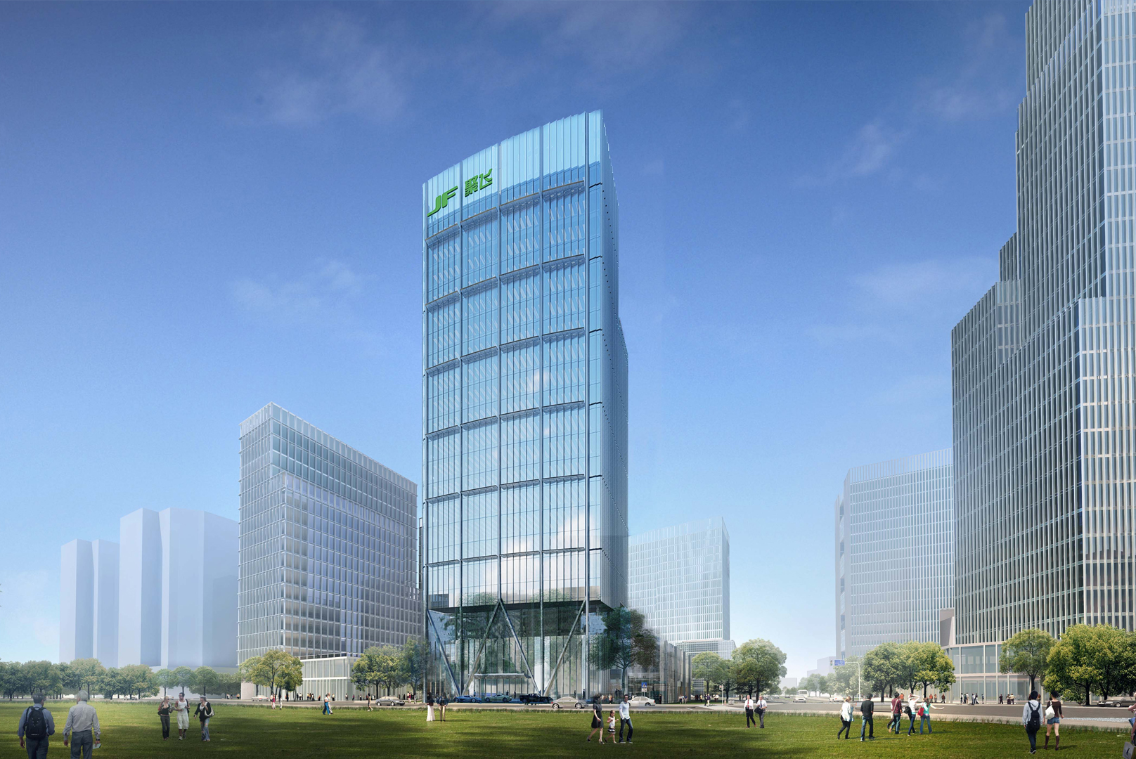 聚飞光电大厦，启用！